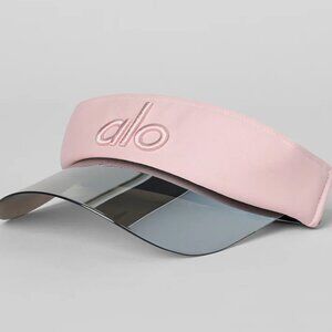 Alo Yoga Airlift Solar Visor Ballet Pink One Size New original packaging